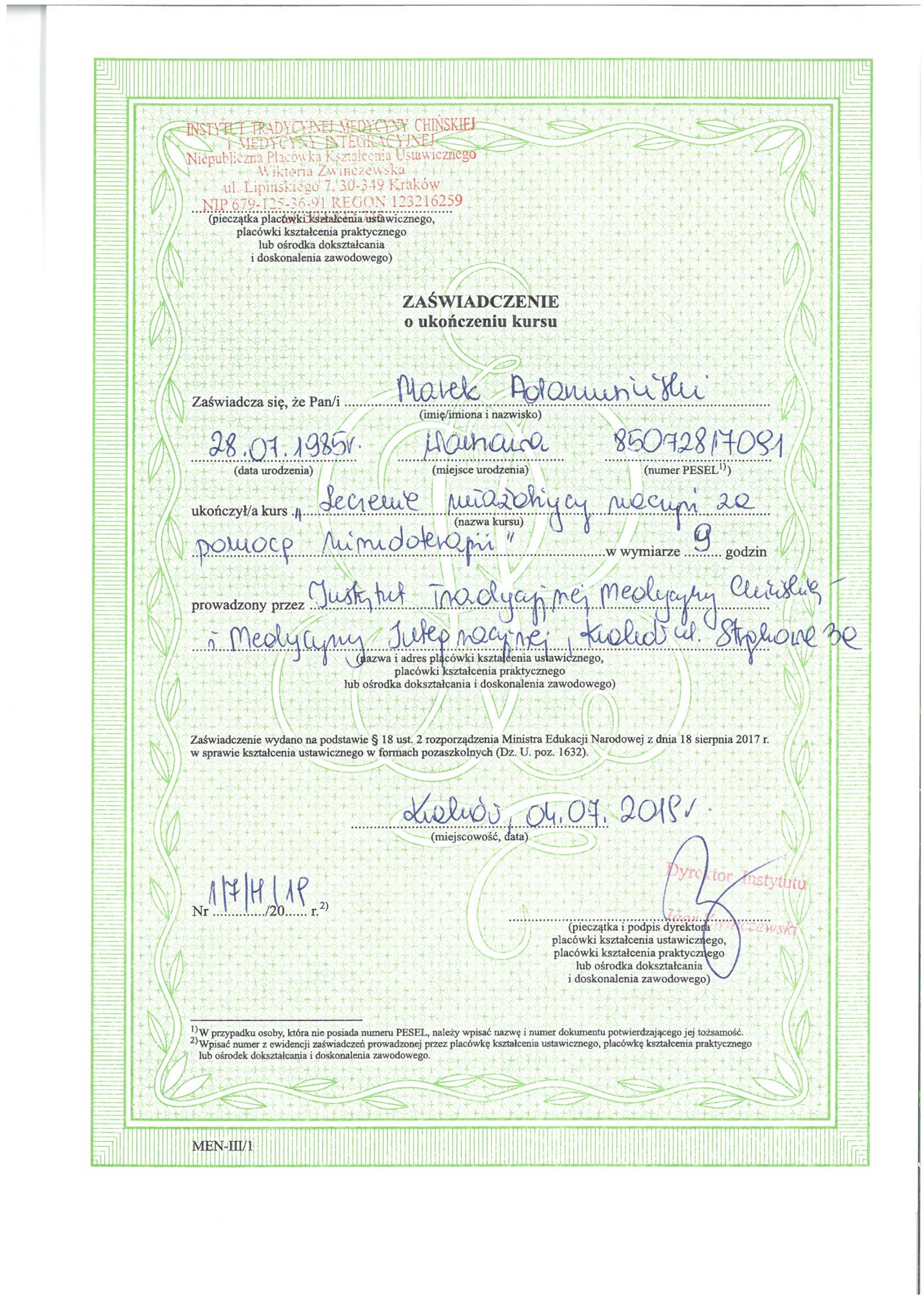 Leczenie miażdżycy naczyń przy pomocy Hirudoterapii 2019